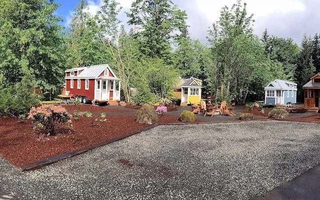 Tiny homes on a piece of property