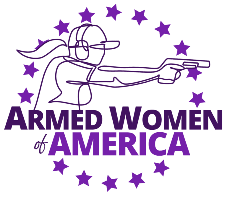 The logo for armed women of America