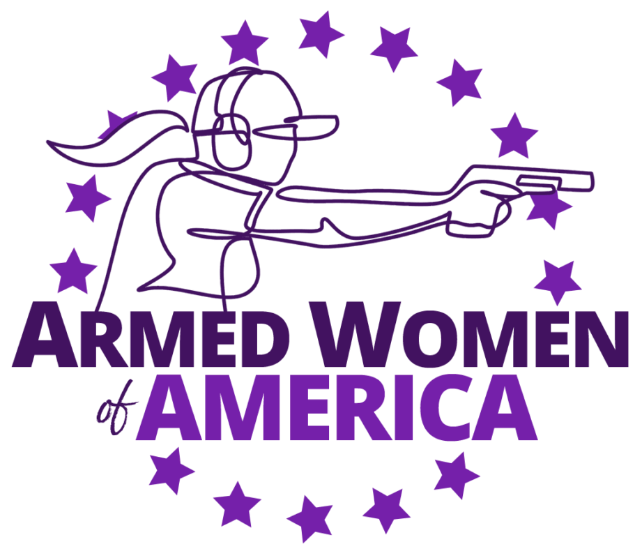 The logo for armed women of America
