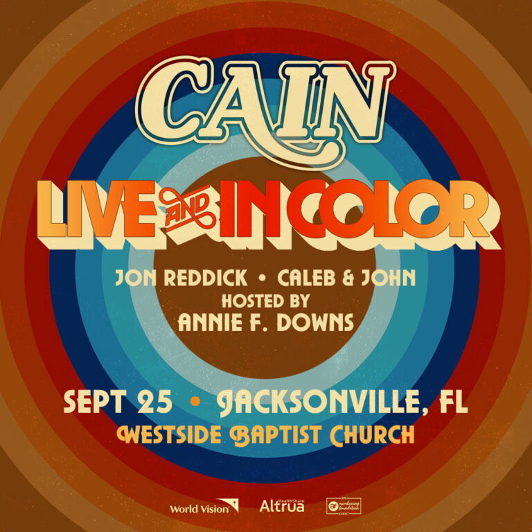 CAIN concert poster