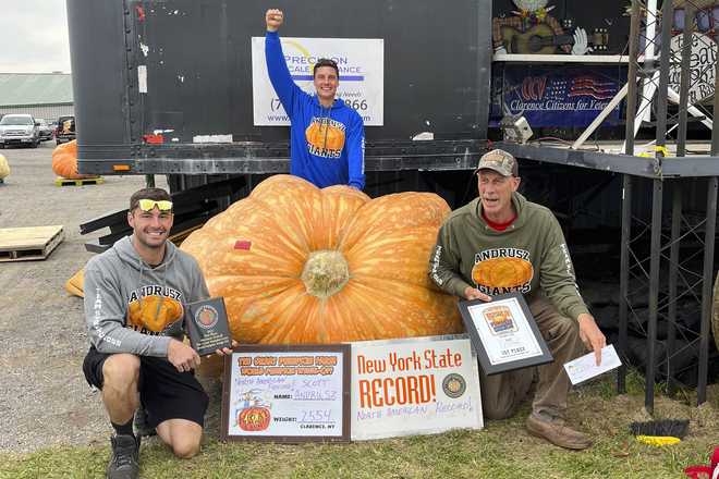 New US Pumpkin Record