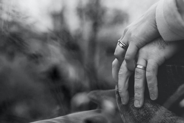 marriage, hands with rings, long lasting marriage